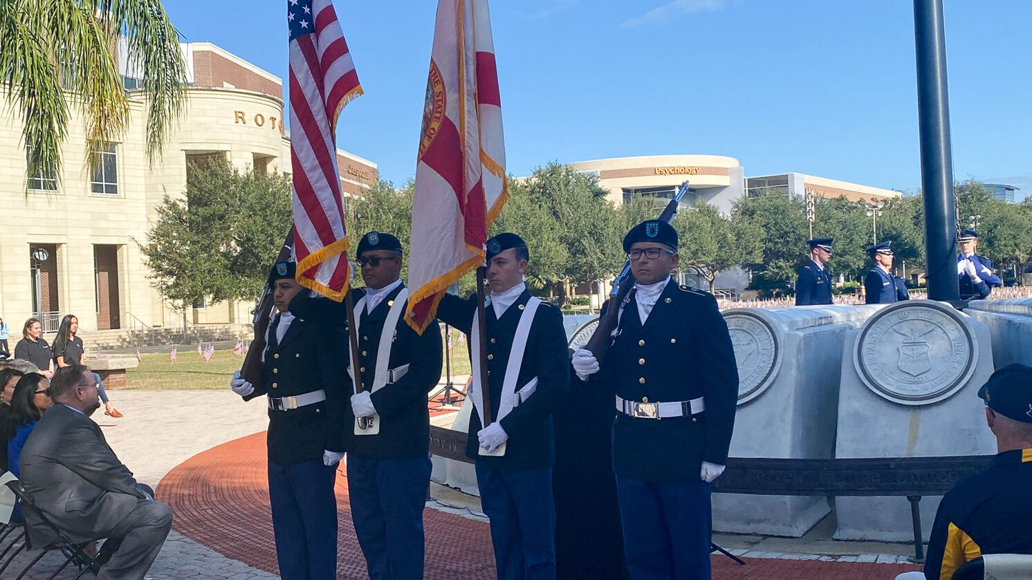 (this one) Congresswoman Stephanie Murphy joins UCF’s commemoration of veterans